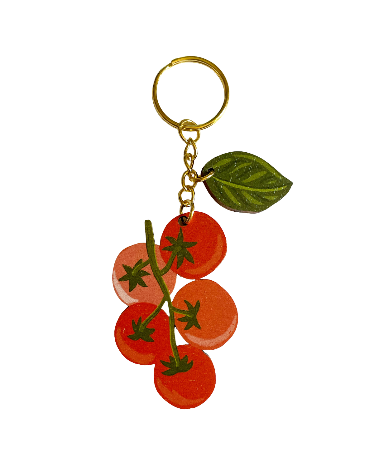 Tomatoes on the Vine Keychain