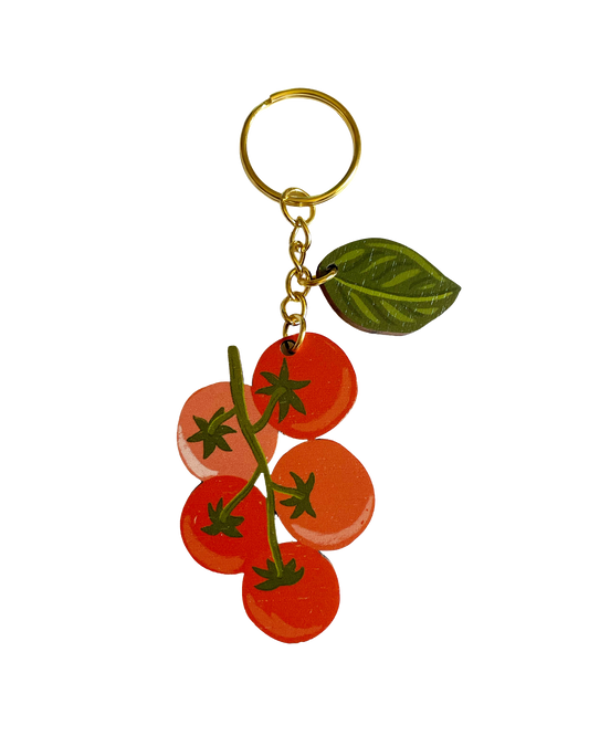 Tomatoes on the Vine Keychain