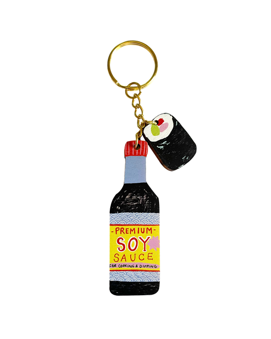 Soy Sauce Keychain