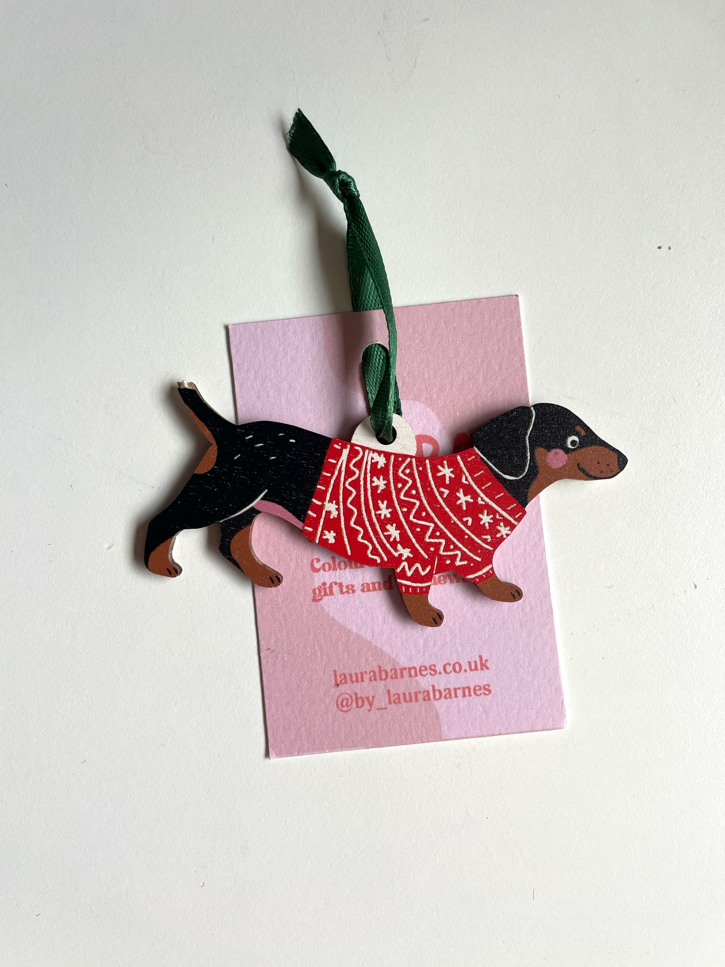 SECONDS Sausage Dog Decoration