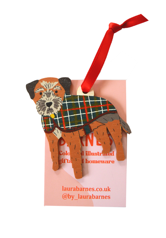 Border terrier Decoration