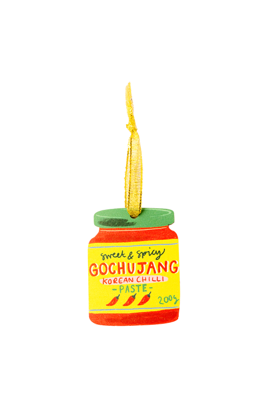 Gochujang Wooden Decoration