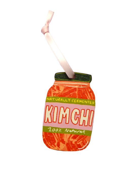 Kimchi Wooden Decoration