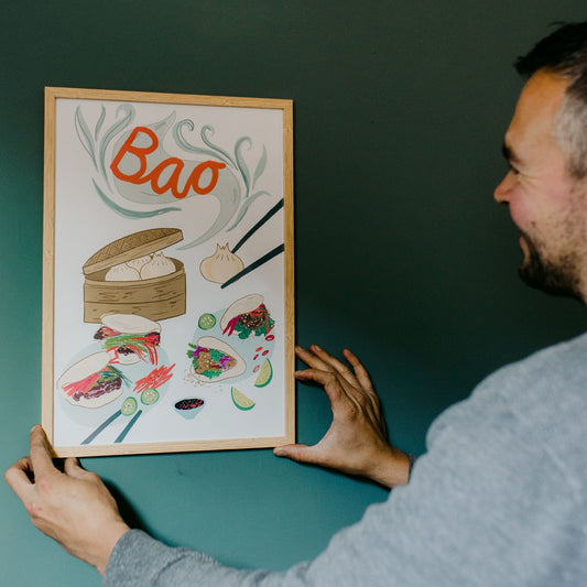 SECONDS Print Bao A3 Size