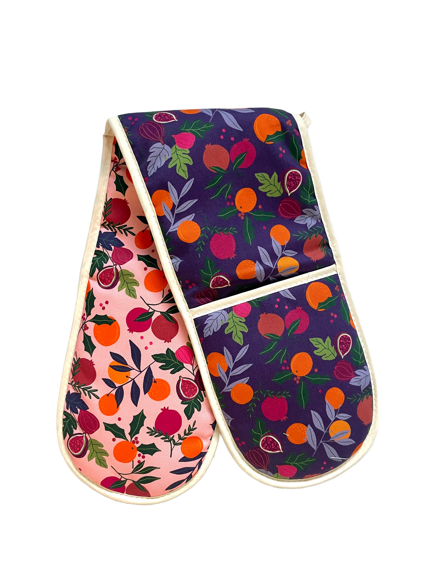 Gants de cuisine en coton biologique Botanical Fruits