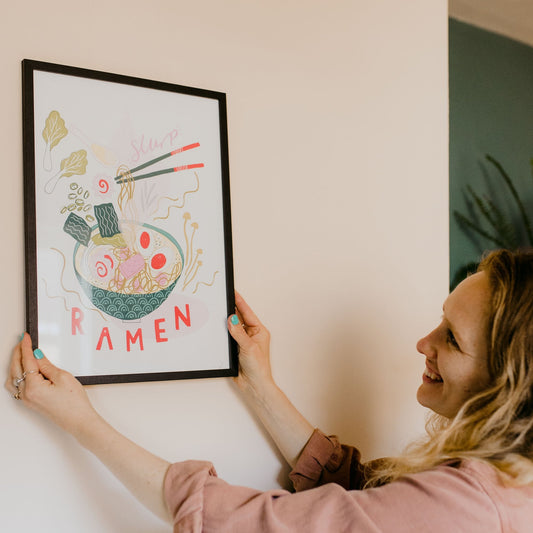 SECONDS Print Ramen A3 Size