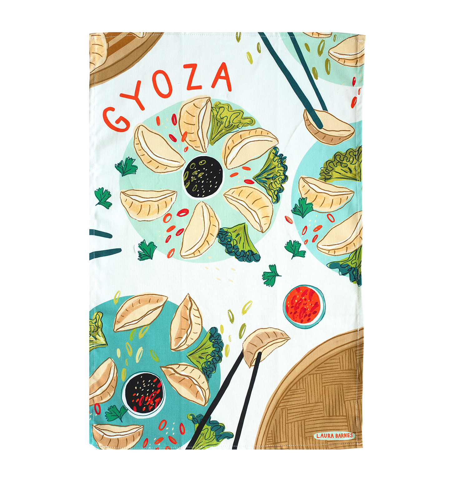 Torchon en coton biologique Gyoza