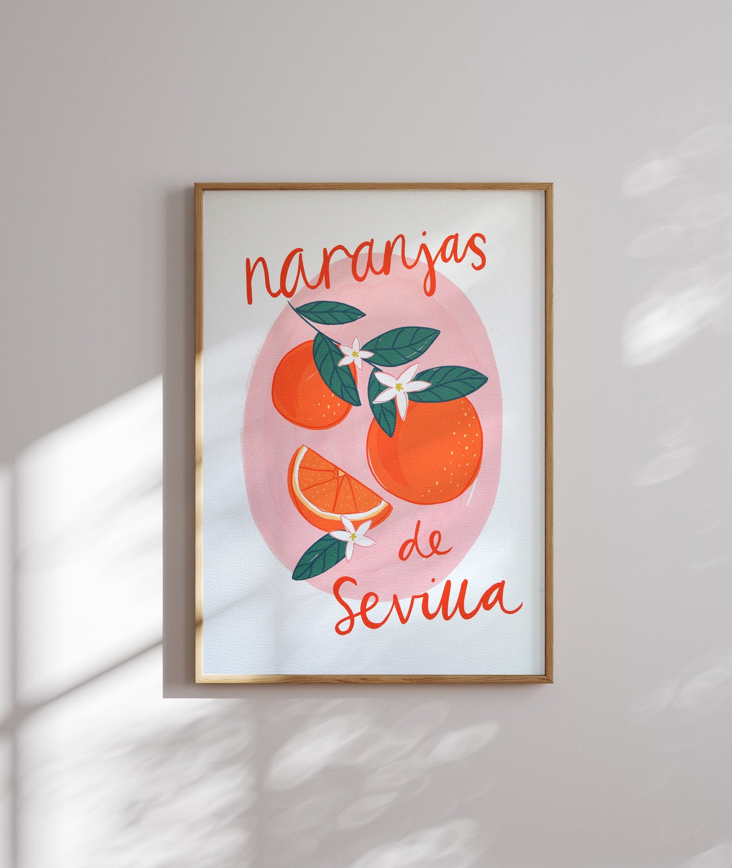 SECONDS Print Naranjas de Sevilla A3 Size