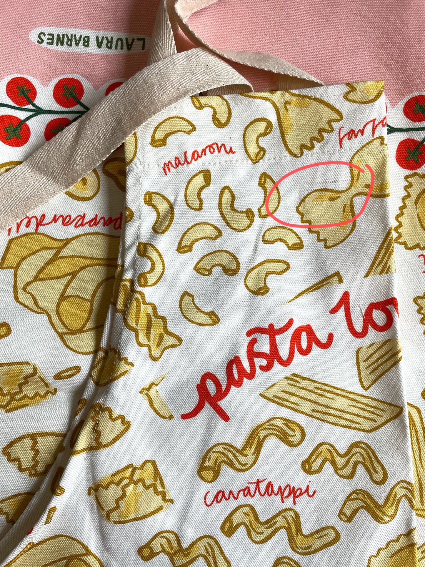 SAMPLE Pasta Lovers Apron
