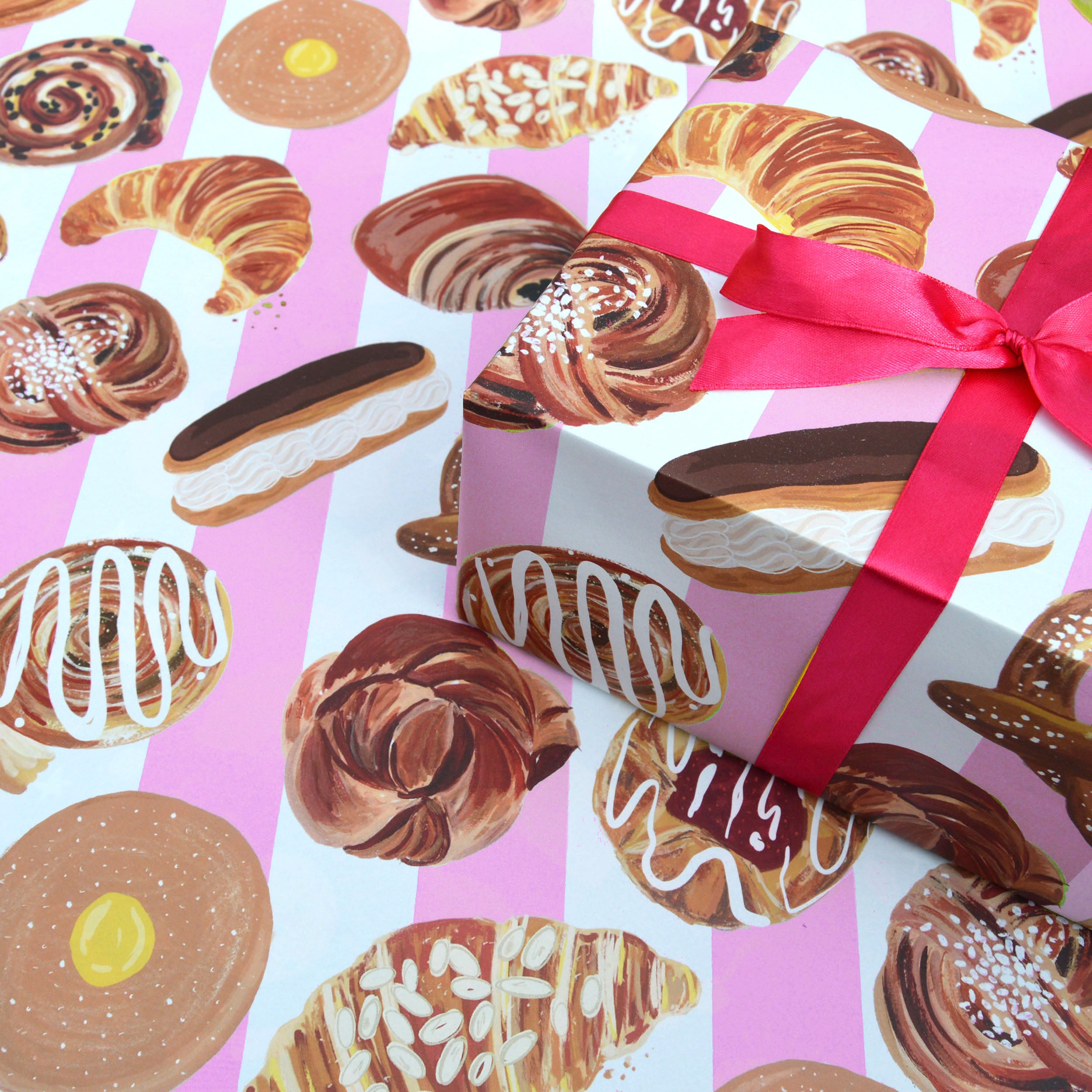 Pink Sweet Treats Bakery Wrapping Paper – Laura Barnes Shop
