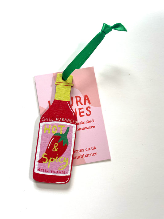 SECONDS Hot Sauce Decoration