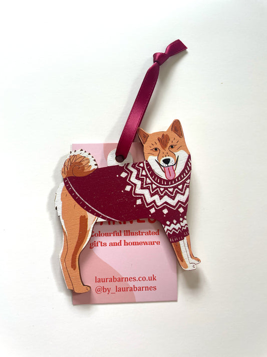 SECONDS Shiba Inu Decoration