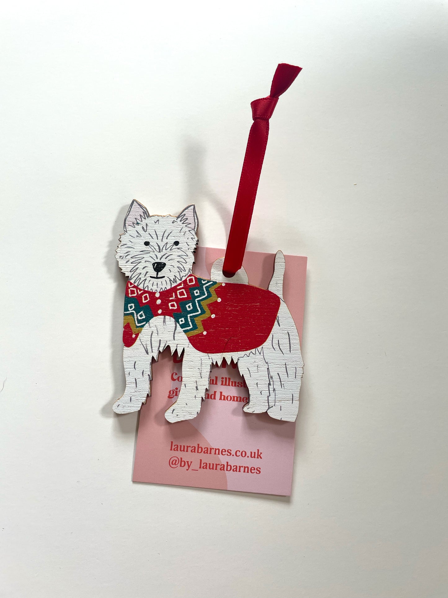 SECONDS Westie Decoration