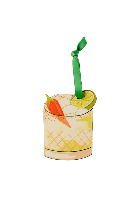 Spicy Margarita Cocktail Decoration