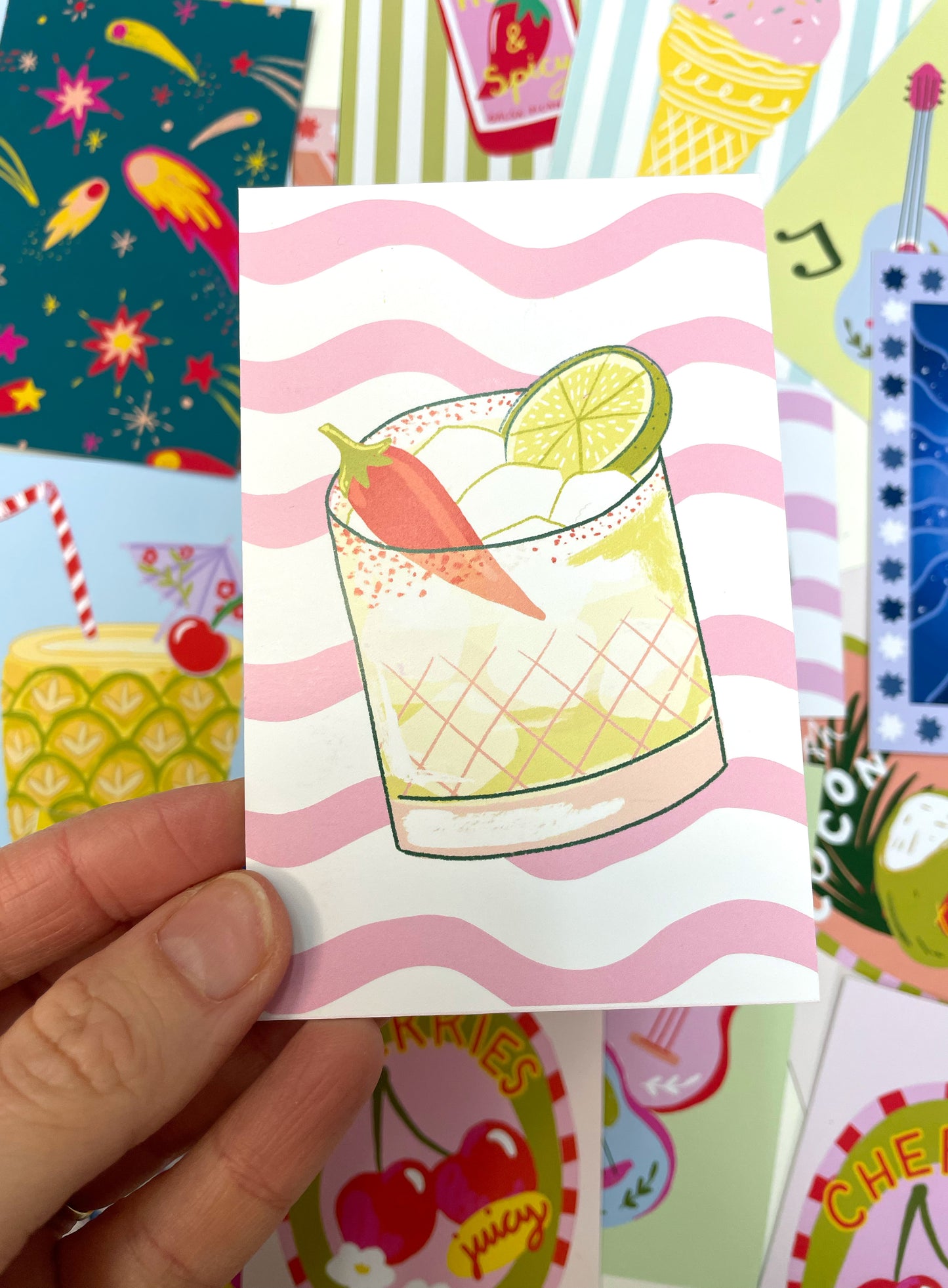 SECONDS Spicy Marg Mini Print