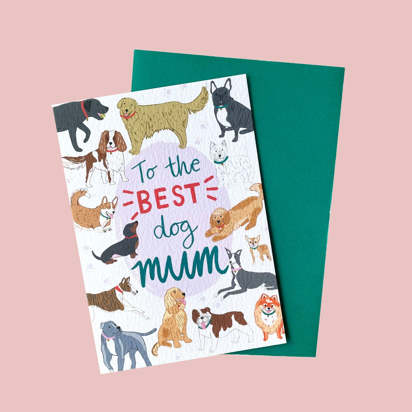 SECONDS Bestest Dog Mum Card