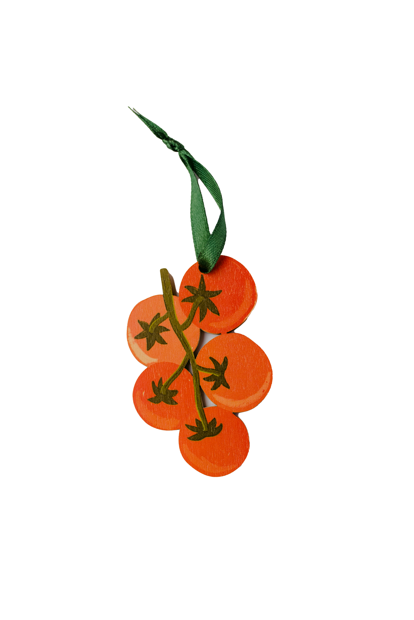 Tomatoes Wooden Decoration