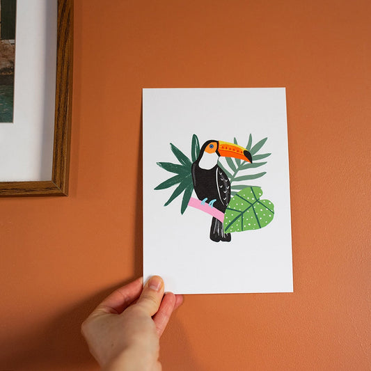 SECONDS Print Toucan A3 Size