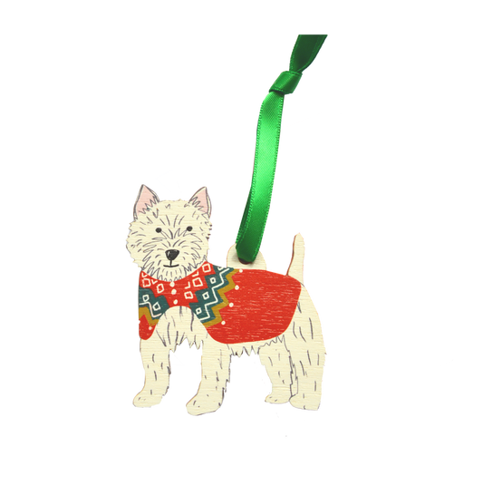 Westie Dog Decoration