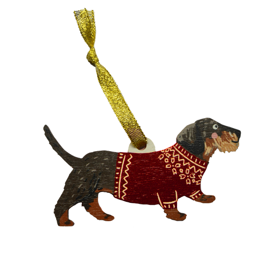 Wire Haired Dachshund Decoration